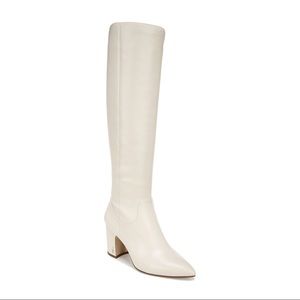 Sam Edelman Hudson Ivory Tall Boots 6.5
